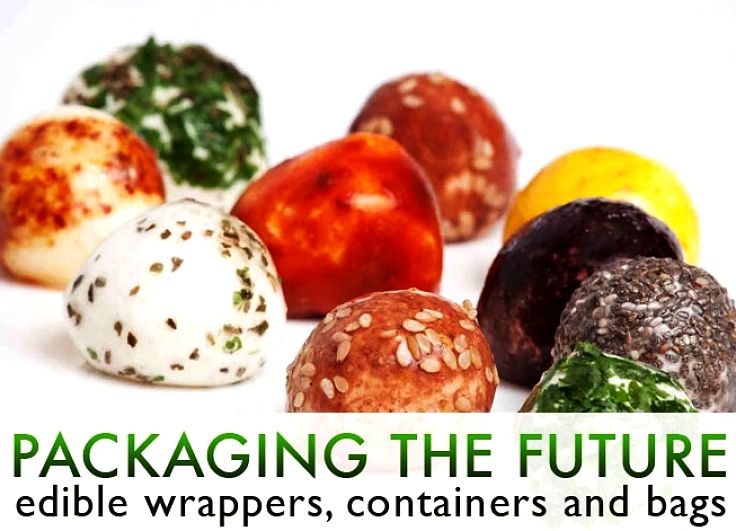 Edible pre-packed wrappings are definitely coming to a supermarket near you