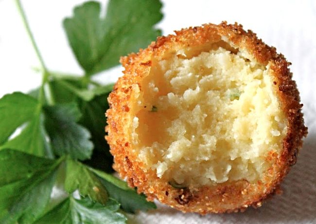 Potato Croquettes are a good example how many foods can be packaged with deep-fried coatings