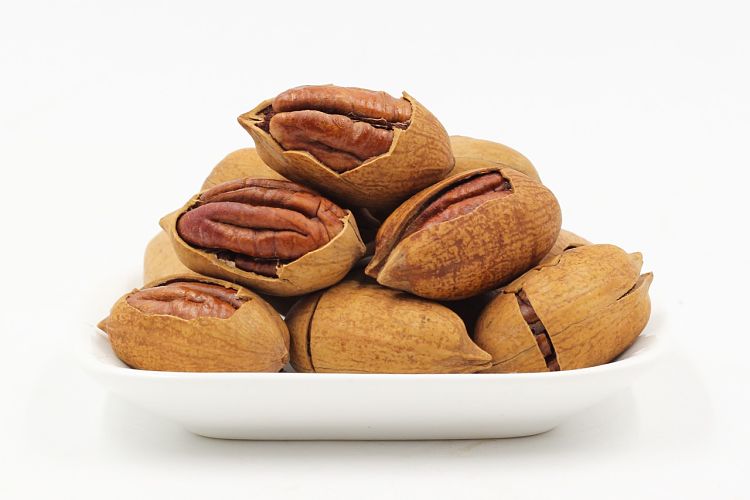 Pecan nuts are very healthy, but like walnuts they conatin relatively high amounts of fat