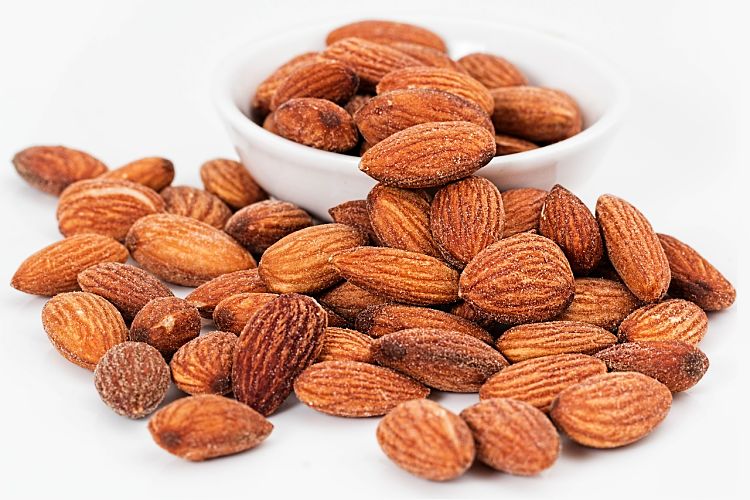 Almonds are a good general purpose nut with a huge range of uses. They have relative high protein levels and less fat than many other nuts