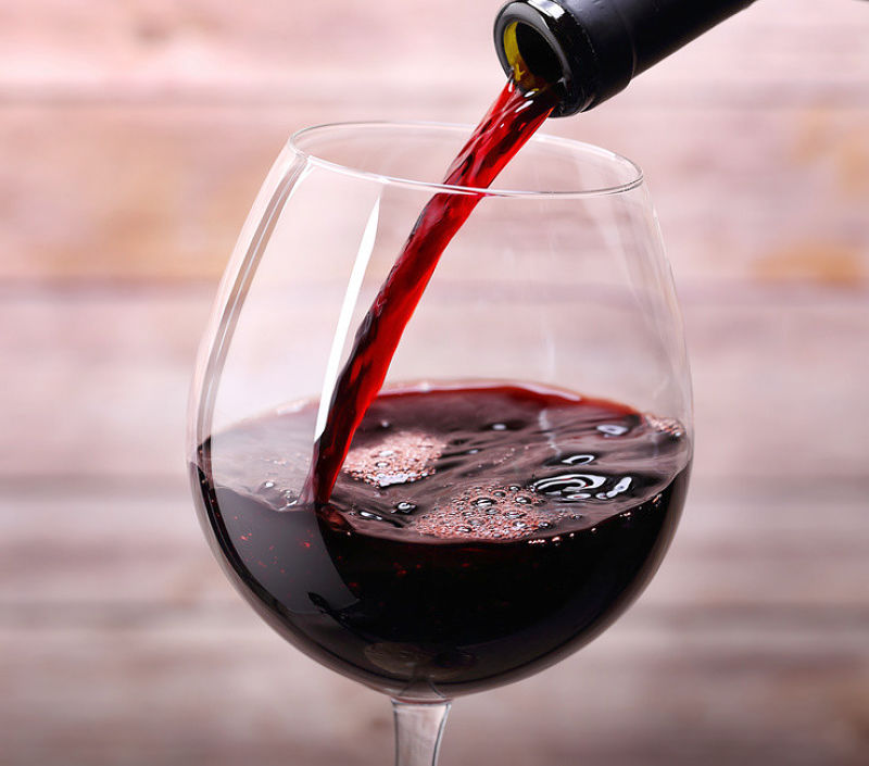 Red wines typically have higher alcohol levels than white wines