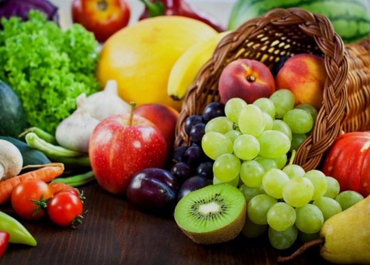 Fresh fruit and vegetables are the highest component in the Mediterranean Diet, eaten at every meal